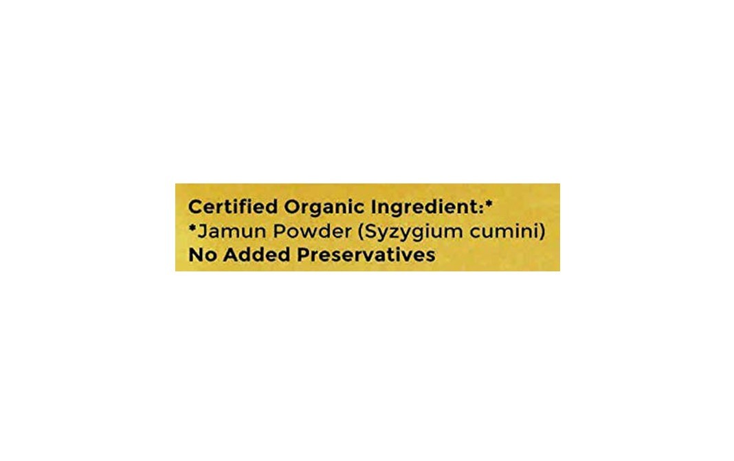 Carmel Organics Jamun Powder    Pack  250 grams